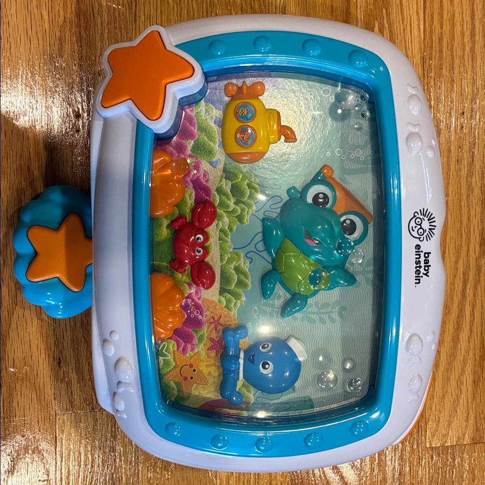 Baby Einstein Sea Adventure Learning Toy - Blue, Orange, and White